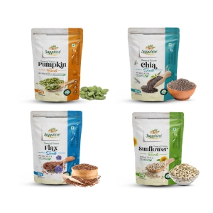 Combo Pack (Flax , Chia , Sunflower & Pumpkin Seeds)