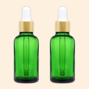 Amber Green Color Bottles 30ml-4 Bottle 30ml