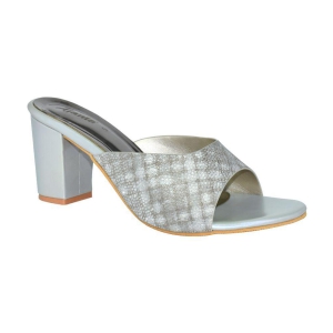 Ajanta - Gray Womens Slip On Heels - None