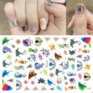 BEROMT NAIL STICKERS - 555( SET OF ANY RANDOM 3)