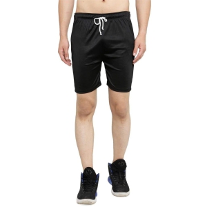 rodamo-men-black-dry-fit-shorts
