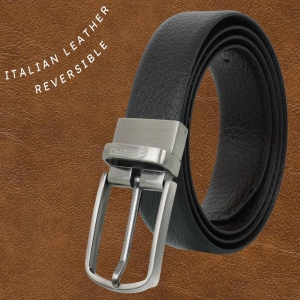 Men''s Genuine Leather Reversible Belt-40 / Leather