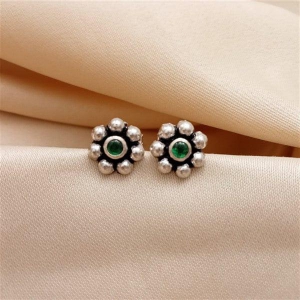 Green Kudi Earrings