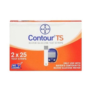 Bayer contour TS 50 (25x2) Test Strips Expiry: Apr -2022