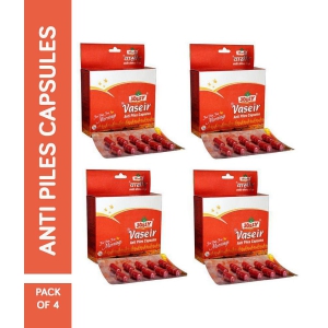 Jolly Pharma Vaseir Anti Piles Capsules - Fast Relief In Pain & Burning - Pain Relief Capsules Pack Of 4