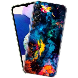 Fashionury Multicolor Printed Back Cover Silicon Compatible For Samsung Galaxy A14 5G ( Pack of 1 )