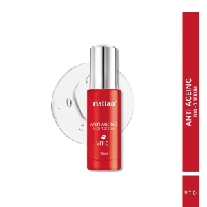 Maliao VIT C+ Anti Ageing Night Serum - Skin Renewal & Brightening