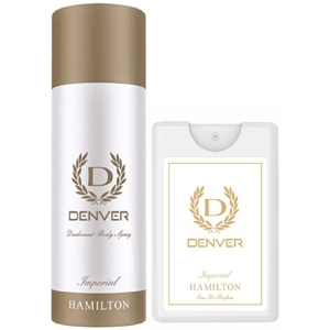 Denver - Pocket Perfume Eau De Parfum (EDP) For Men 218 ml ( Pack of 2 )