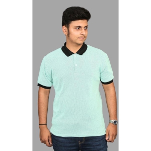 Forbro - Sea Green Cotton Regular Fit Men's Sports Polo T-Shirt ( Pack of 1 ) - None