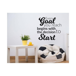 Asmi Collection Success Motivational Quotes Wall Sticker ( 55 x 60 cms )