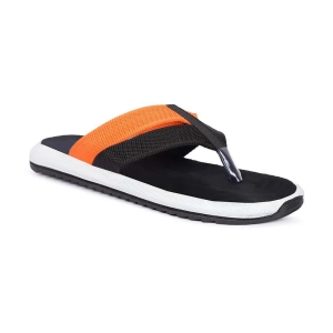 Aadi - Orange Fabric Daily Slipper - None