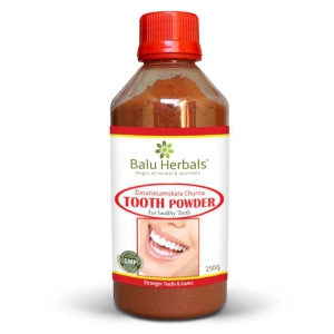 BALU HERBALS AYURVEDA - Toothpowder 250 gm