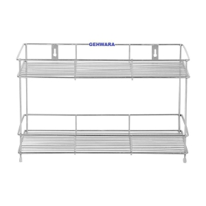 Gehwara - Silver Stainless Steel Dish Racks ( Pack of 1 ) - Silver