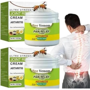 Bee Venom Joint and Bone Therapy Cream-100 Gm (Pack of 2)-Pack of 2