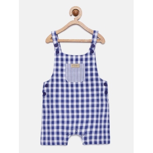 Boys Striped Dungarees Shorts