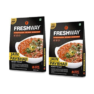 Freshway Jain Pav Bhaji(Pack of 2)