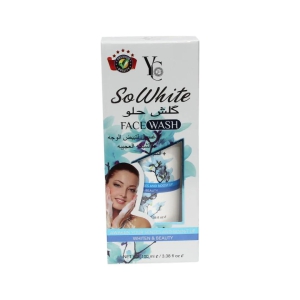 YC SO WHITE Face Wash with Magic Bag 100ml-Pack of 2