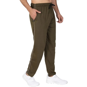 Uzarus Green Cotton Printed Trackpants - 2XL