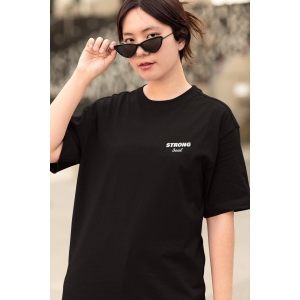 Plain Gym Oversized T Shirt-2XL - 48 / Black