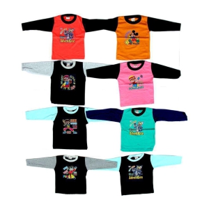 Baby boy cotton t-shirt (pack of 8) - None