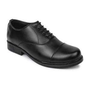 Action - Black Mens Derby Formal Shoes - None