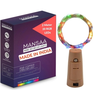 M44 Bottle Cork LED String Lights-Multicolor Blinking / Pack of 1