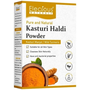 Elecious Kasturi Haldi Powder for face (100 grams)| 100% Natural, Chemical-free, Perseverative-free