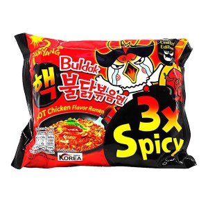 Samyang Buldaik Hot Chicken Flavour Noodles Spicy 3x 130g