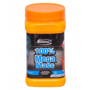 Rikhi 100% Mega Mass (Chocolate Flavour) Powder 500 gm