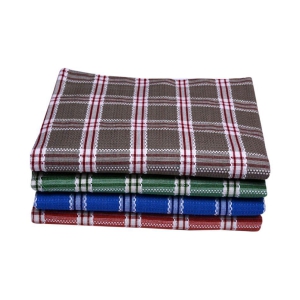 Akhil Set of 4 Cotton Bath Towel Multi - Multi