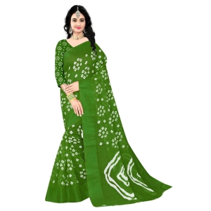 Delicate Printed Linen Saree-Free Size