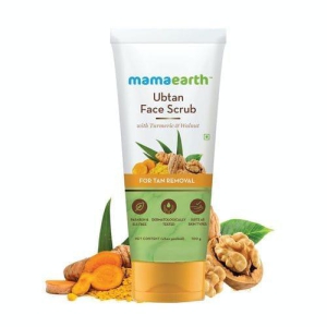 mamaearth-ubtan-scrub-for-face-with-turmeric-walnut-for-tan-removal-100gm