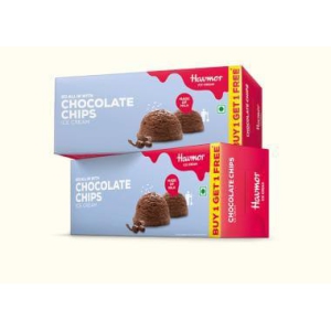 Ice Cream Chocolate Chips Family Pack Combo Havmor (700+700ML)