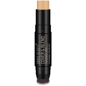 Swiss Beauty Cover & Blend Foundation Stick (Golden, 12g)