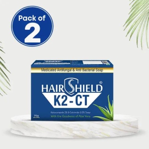 Hairshield K2-CT Soap with Ketoconazole and Cetrimide (Pack of 2)