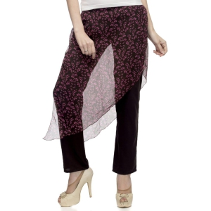 One femme Womens Designer Pants with a Colorful Overlap