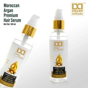 Dream Attitude Moroccan Argan Premium Hair Serum - Opulent Indulgence for Silky Smooth Hair