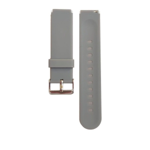 Exelent 19mm Silicone Smart Watch Strap 19mm Gray for Men