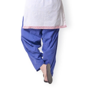 Women White Patiala Pants