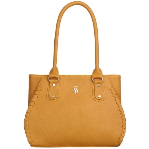 Fostelo - Yellow PU Shoulder Bag - Yellow