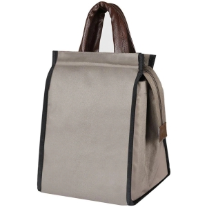 GEEO Grey Lunch Bags ( 1 Pc ) - Grey