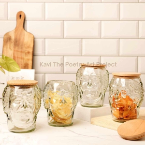 old-monk-bottle-airtight-jars-set-of-four