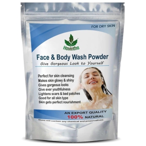 Havintha Natural Face and Body Wash Powder for Dry Skin Types - 227 gm