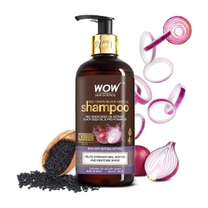 WOW Skin Science Onion Black Seed Oil Shampoo (300 mL)