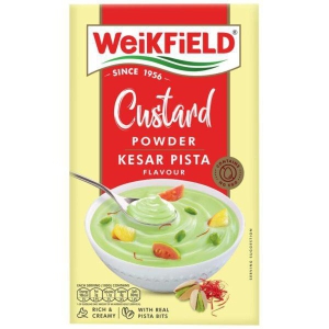 Weikfield Custard Powder Kesar Pista Flavour, 75G