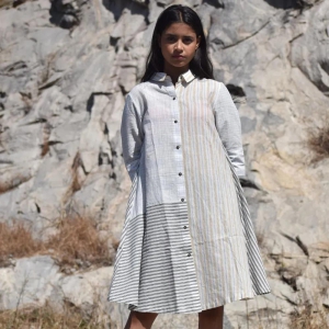 a-line-shirt-collar-dress-xl