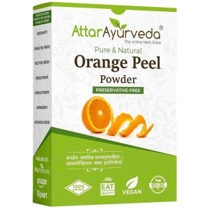 Attar Ayurveda Orange Peel Powder For Face Skin Whitening (200 Grams)