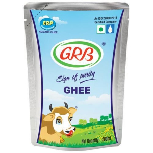 Grb Ghee 200 Ml Pouch