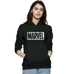 Marvel Printed Premium Quality Hoodie For Women-L-40 / Pink