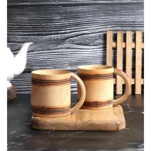 Bamboo Coffee Mug-SET OF 6